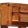 Solid acacia wood console table with carved drawers, measuring 118x30x80cm. by vidaXL, Side tables - Ref: Foro24-244975, Pric...