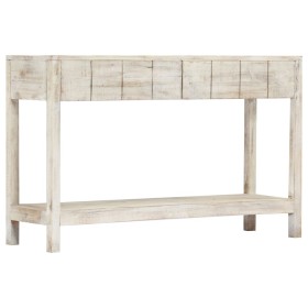 Mesa consola de madera maciza de mango 120x35x75 cm de vidaXL, Mesas auxiliares - Ref: Foro24-247889, Precio: 239,99 €, Descu...