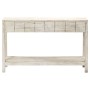 Mesa consola de madera maciza de mango 120x35x75 cm de vidaXL, Mesas auxiliares - Ref: Foro24-247889, Precio: 239,97 €, Descu...