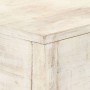 Mesa consola de madera maciza de mango 120x35x75 cm de vidaXL, Mesas auxiliares - Ref: Foro24-247889, Precio: 239,97 €, Descu...