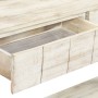 Mesa consola de madera maciza de mango 120x35x75 cm de vidaXL, Mesas auxiliares - Ref: Foro24-247889, Precio: 239,97 €, Descu...