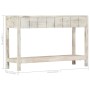 Mesa consola de madera maciza de mango 120x35x75 cm de vidaXL, Mesas auxiliares - Ref: Foro24-247889, Precio: 239,97 €, Descu...