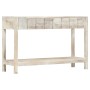 Mesa consola de madera maciza de mango 120x35x75 cm de vidaXL, Mesas auxiliares - Ref: Foro24-247889, Precio: 239,97 €, Descu...