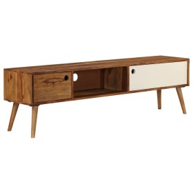 TV cabinet solid sheesham wood 140x30x40 cm by vidaXL, TV Furniture - Ref: Foro24-246224, Price: 175,35 €, Discount: %