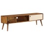 TV cabinet solid sheesham wood 140x30x40 cm by vidaXL, TV Furniture - Ref: Foro24-246224, Price: 175,20 €, Discount: %