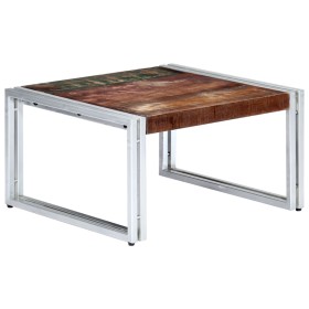 Mesa de centro de madera maciza reciclada 60x60x35 cm de vidaXL, Mesas de centro - Ref: Foro24-247823, Precio: 84,23 €, Descu...