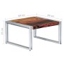 Solid recycled wood coffee table 60x60x35 cm by vidaXL, Coffee table - Ref: Foro24-247823, Price: 84,99 €, Discount: %