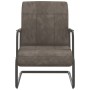 Silla voladiza de terciopelo gris claro de vidaXL, Sillones - Ref: Foro24-325788, Precio: 125,56 €, Descuento: %