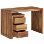 Escritorio de madera maciza de sheesham 110x55x76 cm de vidaXL, Escritorios - Ref: Foro24-246216, Precio: 447,60 €, Descuento: %