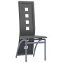 Dining chairs 2 units gray synthetic leather by vidaXL, dining chairs - Ref: Foro24-281707, Price: 115,37 €, Discount: %