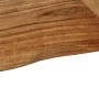 Espejo cosmético de madera maciza de acacia 50x50 cm de vidaXL, Espejos - Ref: Foro24-246267, Precio: 44,99 €, Descuento: %