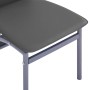 Sillas de comedor 2 unidades cuero sintético gris de vidaXL, Sillas de comedor - Ref: Foro24-281707, Precio: 115,37 €, Descue...