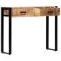 Mesa consola de madera maciza de mango 90x30x75 cm de vidaXL, Mesas auxiliares - Ref: Foro24-247920, Precio: 196,09 €, Descue...