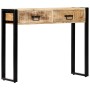 Mesa consola de madera maciza de mango 90x30x75 cm de vidaXL, Mesas auxiliares - Ref: Foro24-247920, Precio: 196,09 €, Descue...