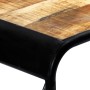 Mesa de comedor madera maciza de mango rugosa 118x60x76 cm de vidaXL, Mesas de cocina y de comedor - Ref: Foro24-247868, Prec...