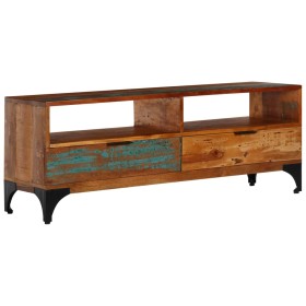 TV cabinet cm solid recycled wood 118x35x45 by vidaXL, TV Furniture - Ref: Foro24-247325, Price: 298,71 €, Discount: %