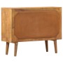 Sideboard with solid mango wood print 90x30x70 cm by vidaXL, Sideboards - Ref: Foro24-247916, Price: 255,59 €, Discount: %