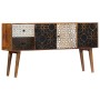 Sideboard with solid mango wood print 130x30x70 cm by vidaXL, Sideboards - Ref: Foro24-247917, Price: 245,99 €, Discount: %