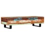 Solid recycled wood and steel coffee table 120x50x30 cm by vidaXL, Side tables - Ref: Foro24-247912, Price: 154,49 €, Discoun...