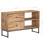 Recycled teak wood TV cabinet 90x30x55 cm by vidaXL, TV Furniture - Ref: Foro24-246081, Price: 139,65 €, Discount: %