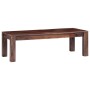 Mesa de centro 110x50x35 cm madera maciza de sheesham gris de vidaXL, Mesas de centro - Ref: Foro24-247470, Precio: 99,85 €, ...