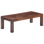 Mesa de centro 110x50x35 cm madera maciza de sheesham gris de vidaXL, Mesas de centro - Ref: Foro24-247470, Precio: 99,85 €, ...