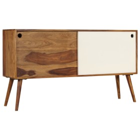 Aparador de madera maciza de sheesham 118x30x66 cm de vidaXL, Aparadores - Ref: Foro24-246226, Precio: 362,99 €, Descuento: %