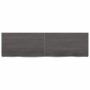 Wandregal aus dunkelbraun behandeltem Eichenholz, 140 x 40 x (2-6) cm von vidaXL, Regale und Regale - Ref: Foro24-363823, Pre...