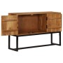 Solid brown acacia wood sideboard 110x30x70 cm by vidaXL, Sideboards - Ref: Foro24-246142, Price: 267,46 €, Discount: %