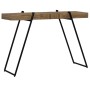 Recycled teak console table 120x35x81 cm by vidaXL, Side tables - Ref: Foro24-246089, Price: 146,94 €, Discount: %