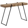 Recycled teak console table 120x35x81 cm by vidaXL, Side tables - Ref: Foro24-246089, Price: 146,94 €, Discount: %