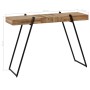 Recycled teak console table 120x35x81 cm by vidaXL, Side tables - Ref: Foro24-246089, Price: 146,94 €, Discount: %