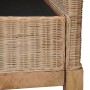 Sessel mit natürlichen Rattankissen von vidaXL, Sessel - Ref: Foro24-283075, Preis: 270,01 €, Rabatt: %