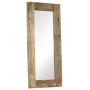 Espejo de madera maciza de mango 50x110 cm de vidaXL, Espejos - Ref: Foro24-246303, Precio: 112,86 €, Descuento: %