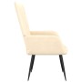 Sillón de relax de tela color crema de vidaXL, Sillones - Ref: Foro24-327547, Precio: 106,53 €, Descuento: %