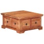 Mesa de centro de madera maciza de acacia 66x70x35 cm de vidaXL, Mesas de centro - Ref: Foro24-247723, Precio: 286,33 €, Desc...