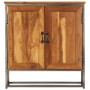 Recycled teak and steel sideboard 65x30x70 cm by vidaXL, Sideboards - Ref: Foro24-246279, Price: 177,30 €, Discount: %