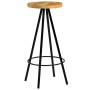 Kitchen bar stools 4 units solid mango wood by vidaXL, Kitchen stools - Ref: Foro24-246239, Price: 266,66 €, Discount: %