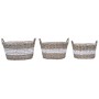 Wicker flower bed with PE lining 3 units by vidaXL, Pots and planters - Ref: Foro24-246831, Price: 46,26 €, Discount: %