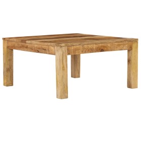 Mesa de centro de madera maciza de mango 80x80x40 cm de vidaXL, Mesas de centro - Ref: Foro24-246701, Precio: 181,15 €, Descu...