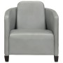 Sillón de cuero auténtico gris de vidaXL, Sillones - Ref: Foro24-283763, Precio: 217,78 €, Descuento: %