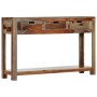 Console table with 3 drawers solid sheesham wood 120x30x75cm by vidaXL, Side tables - Ref: Foro24-247753, Price: 210,44 €, Di...