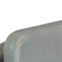 Sillón de cuero auténtico gris de vidaXL, Sillones - Ref: Foro24-283763, Precio: 217,78 €, Descuento: %