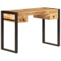 Desk table with 2 drawers solid mango wood 110x50x77 cm by vidaXL, Desks - Ref: Foro24-247400, Price: 274,99 €, Discount: %