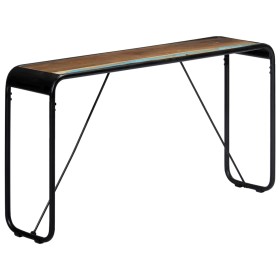 Solid recycled wood console table 140x35x76 cm by vidaXL, Side tables - Ref: Foro24-247865, Price: 130,99 €, Discount: %