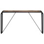 Mesa consola de madera maciza reciclada 140x35x76 cm de vidaXL, Mesas auxiliares - Ref: Foro24-247865, Precio: 130,17 €, Desc...