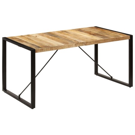 Esstisch 160x80x75 cm aus massivem Mangoholz von vidaXL, Küchen- und Esstische - Ref: Foro24-247417, Preis: 358,31 €, Rabatt: %