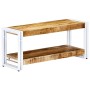 Solid mango wood TV cabinet 90x30x40 cm by vidaXL, TV Furniture - Ref: Foro24-247824, Price: 66,91 €, Discount: %