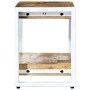 Solid mango wood TV cabinet 90x30x40 cm by vidaXL, TV Furniture - Ref: Foro24-247824, Price: 66,83 €, Discount: %