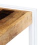 Solid mango wood TV cabinet 90x30x40 cm by vidaXL, TV Furniture - Ref: Foro24-247824, Price: 66,83 €, Discount: %